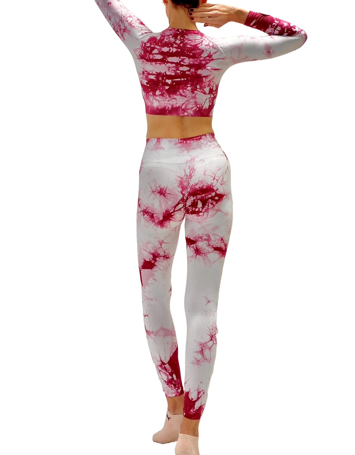 Σετ κολάν SS1 White Cherry Splashes
